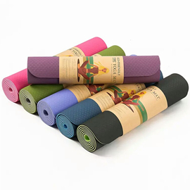 Custom printing TPE yoga mat