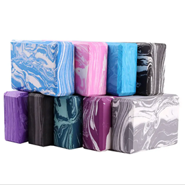 EVA foam yoga block/brick with custom printing logo and designs