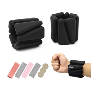 2LB/4LB Silicone Ankle Wrist Weight Adjustable Ankle Weights 